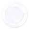 Smarty Had A Party 1025 Solid White Economy Round Disposable Plastic Dinner Plates 120 Plates, 120PK 110WH-CASE - alternate 2